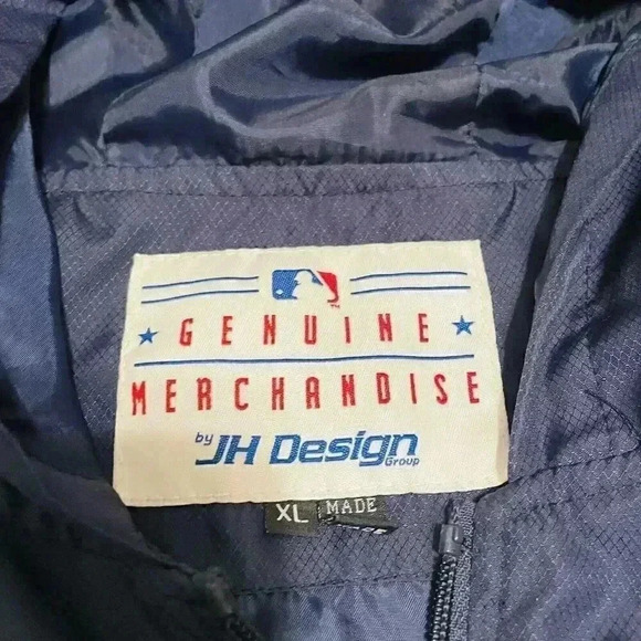 Boston Red Sox Windbreaker Jacket Men’s Size XL Vtg MLB JH Design Nylon Full Zip - Picture 4 of 9